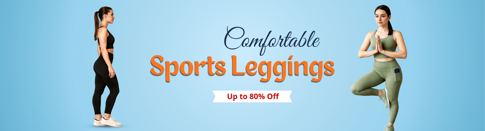 Sports wear collection banner