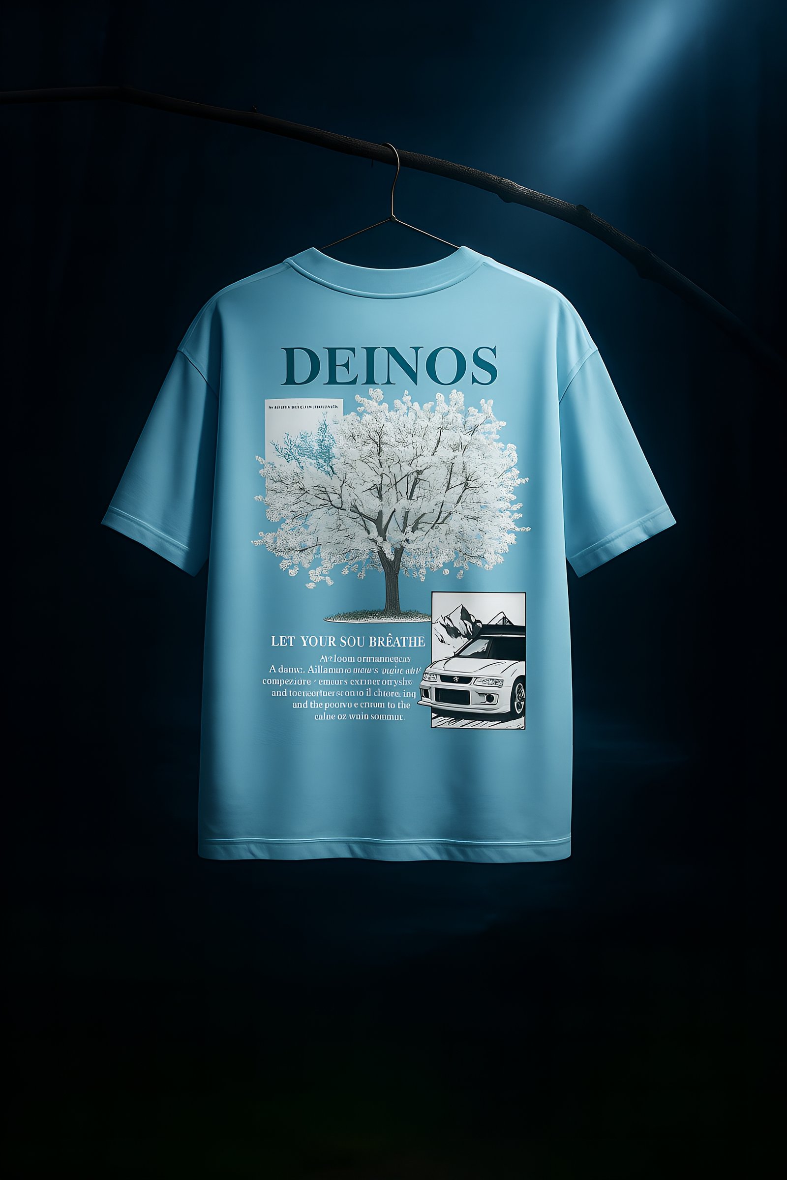 Nature x Machine Oversized T-shirt