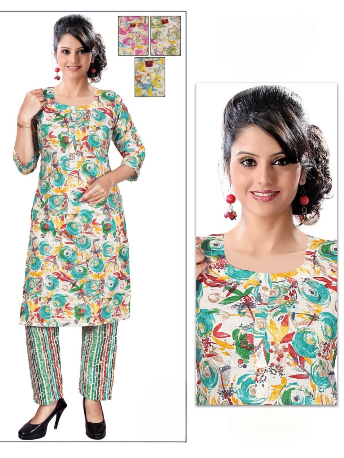 Kurti With Bottom