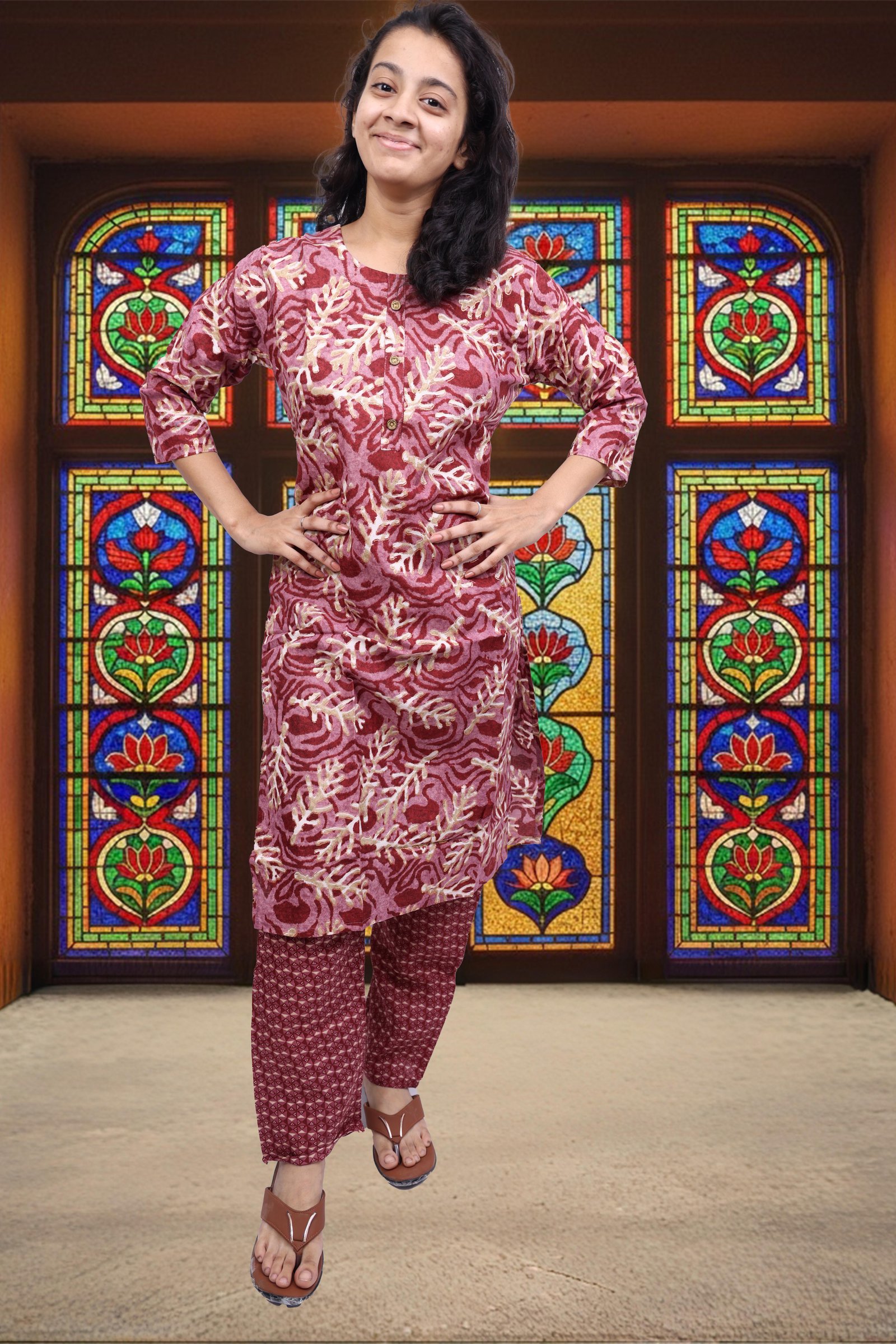 Kurti With Bottom