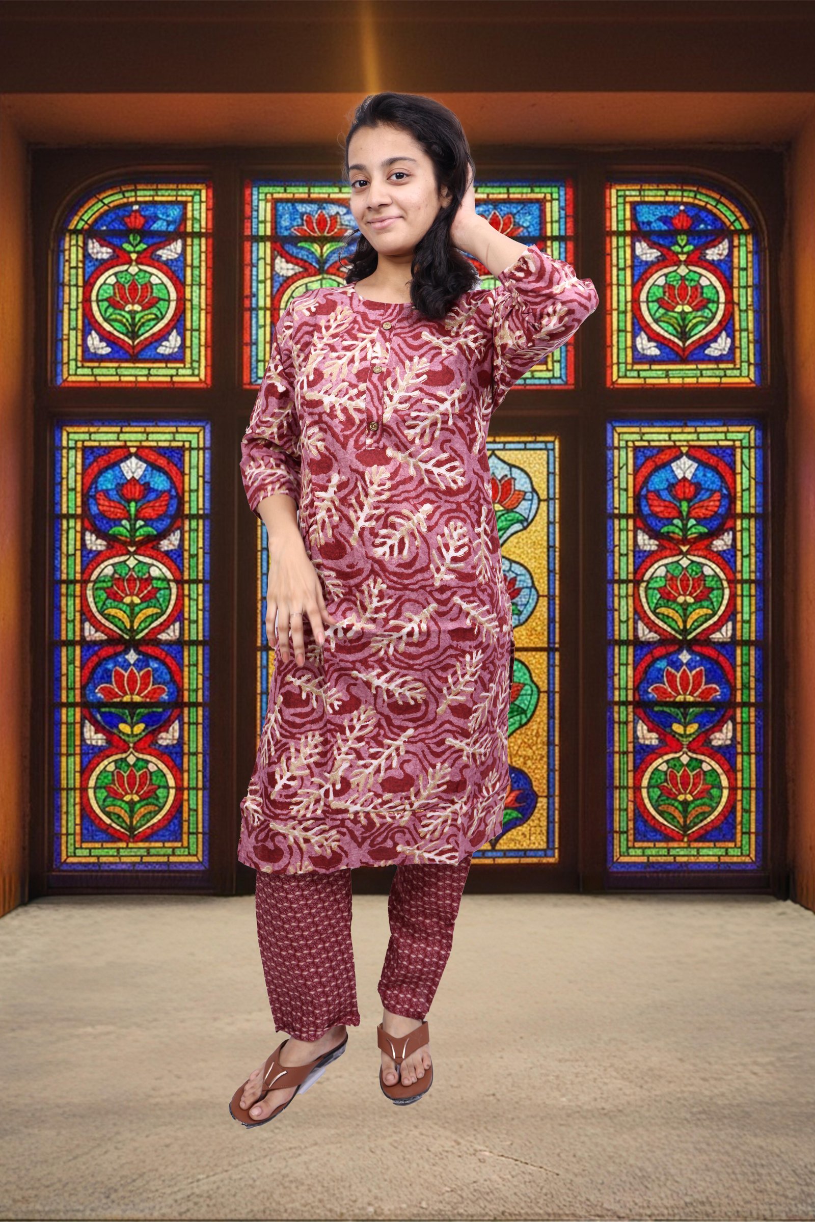 Kurti With Bottom
