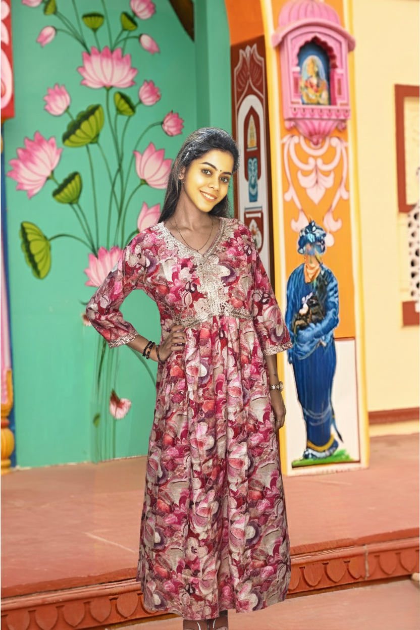 Long Frock Kurti