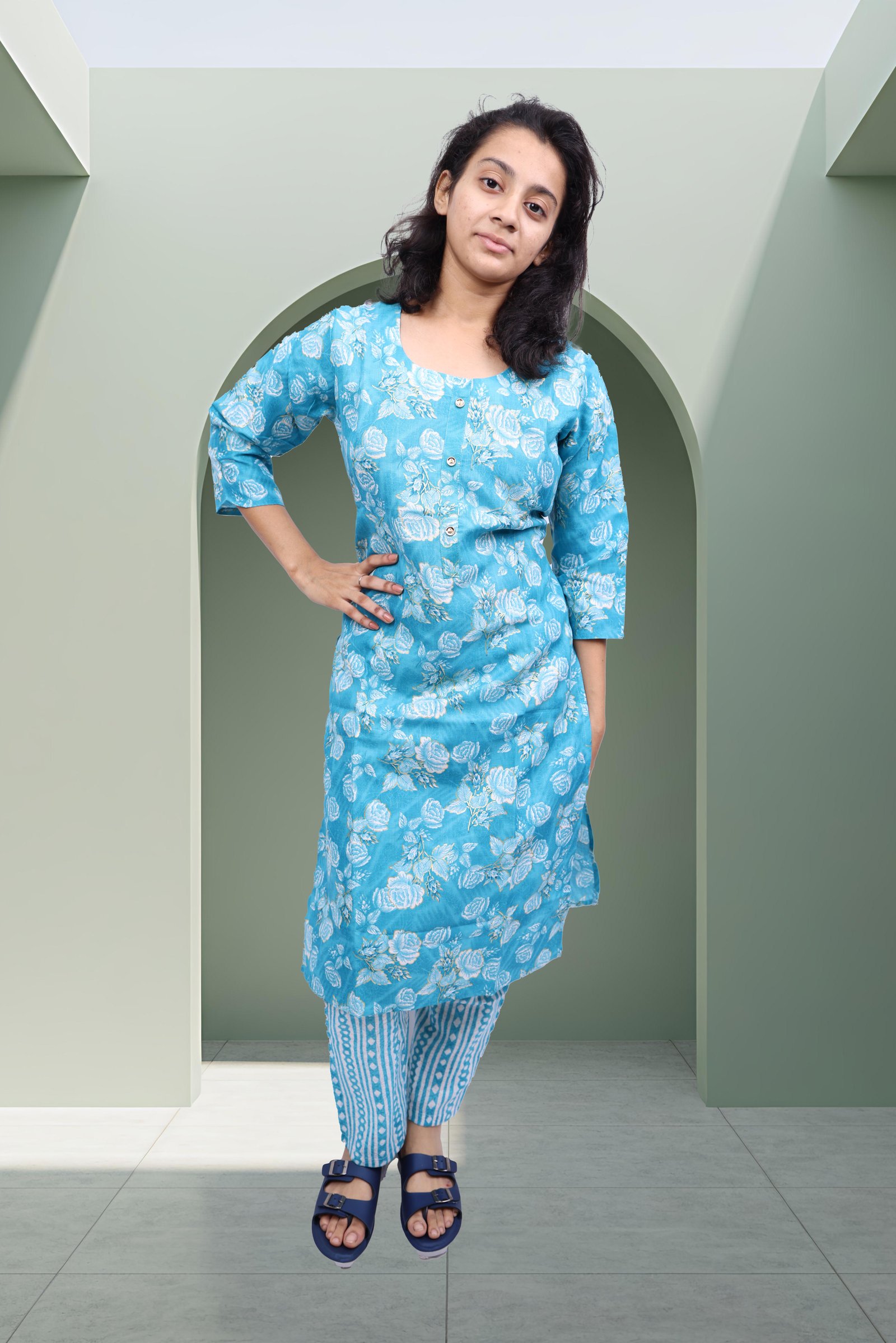 Kurti With Bottom