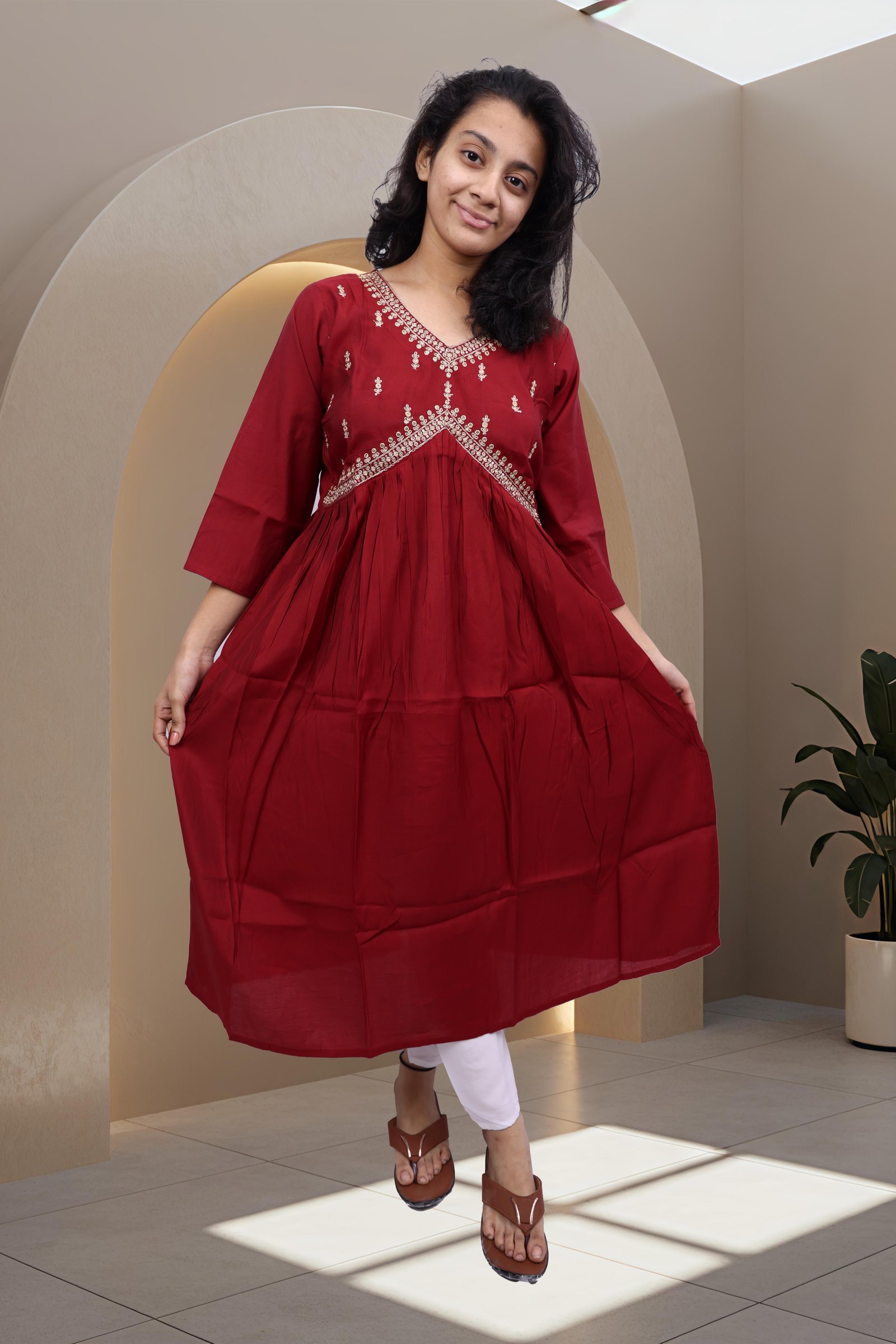 Long Frock Kurti