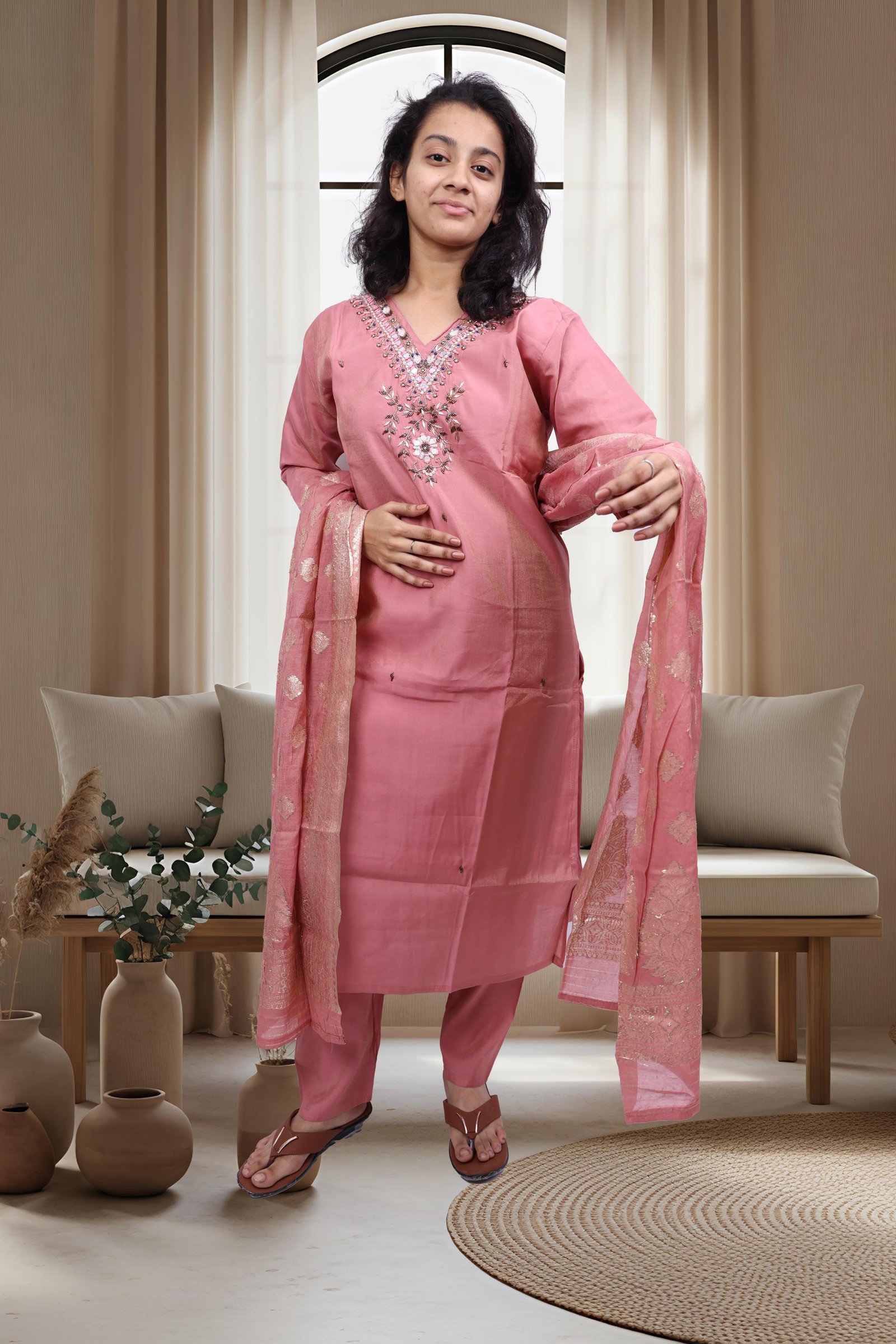 Kurti With Bottom