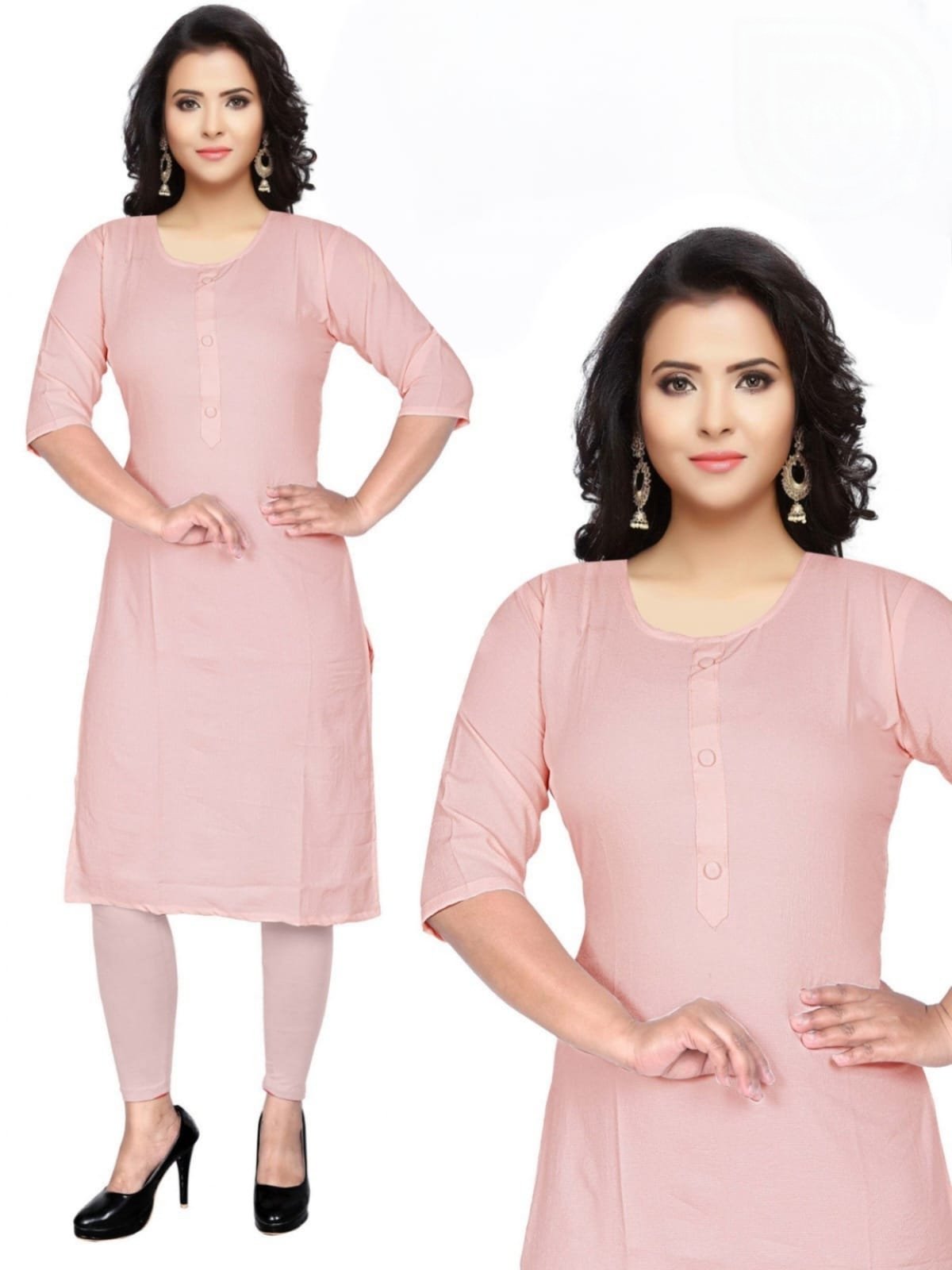 Plain Kurti