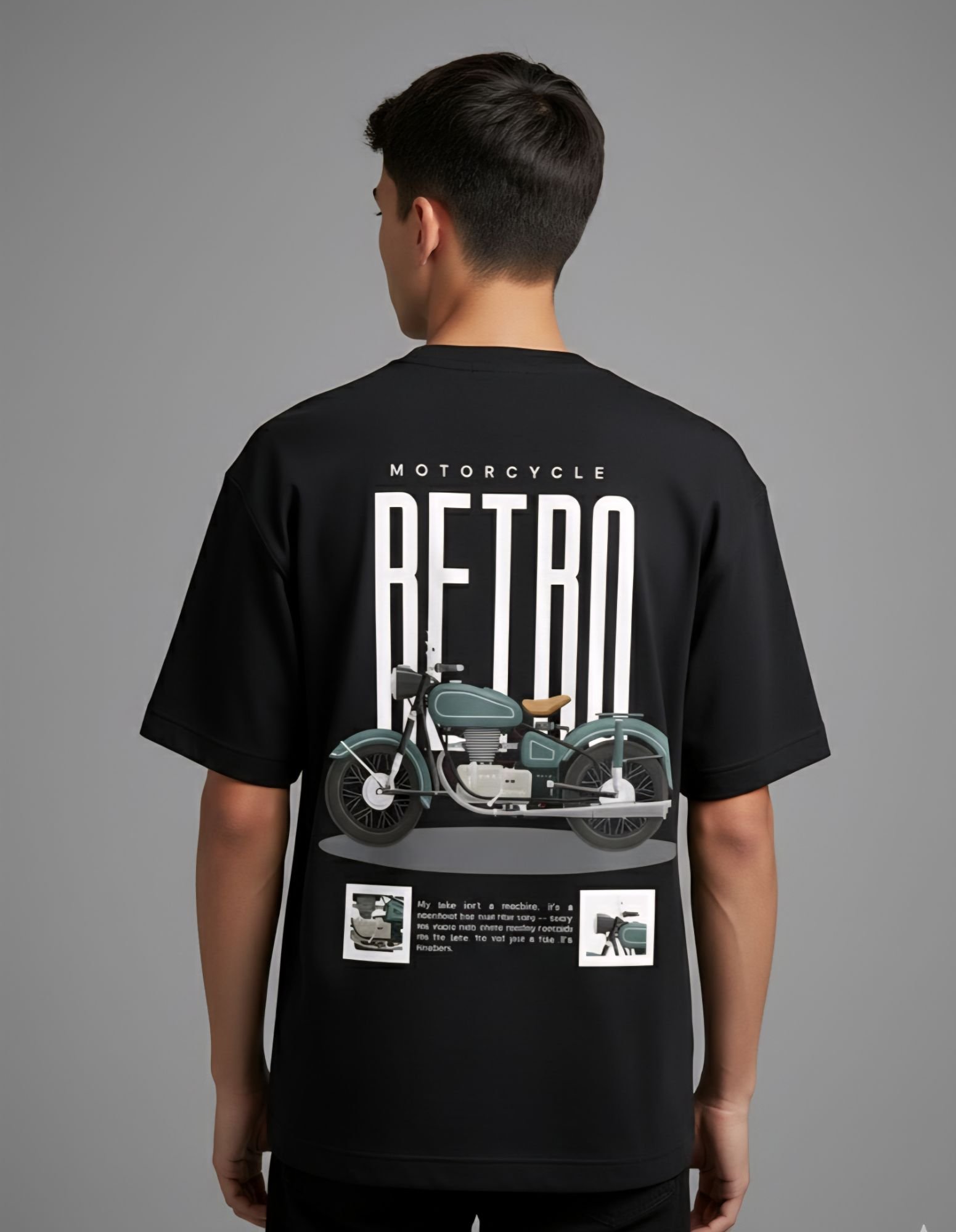 Visky Retro unisex Oversized T-Shirt