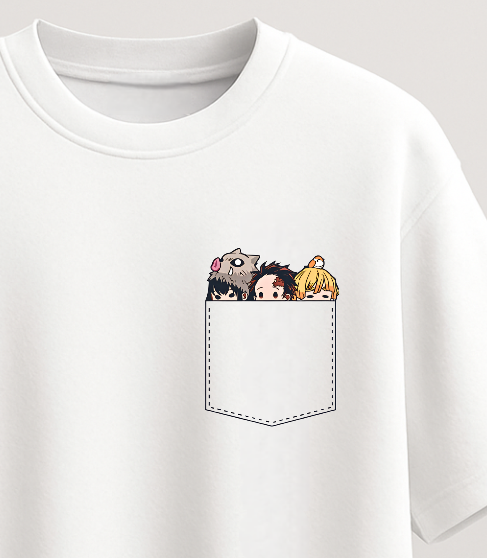 Peek-a-Boo Slayer Oversized Tee