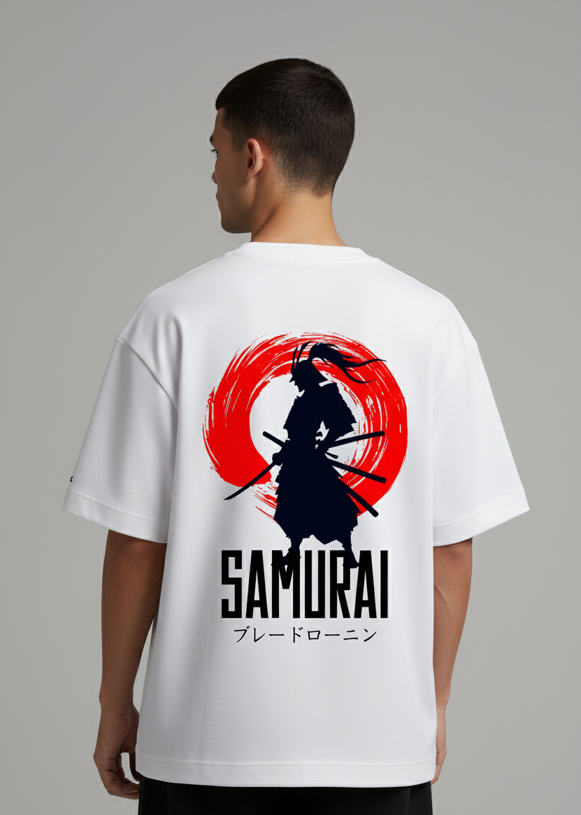 TM Blood Moon Samurai VISKY Oversized Tee