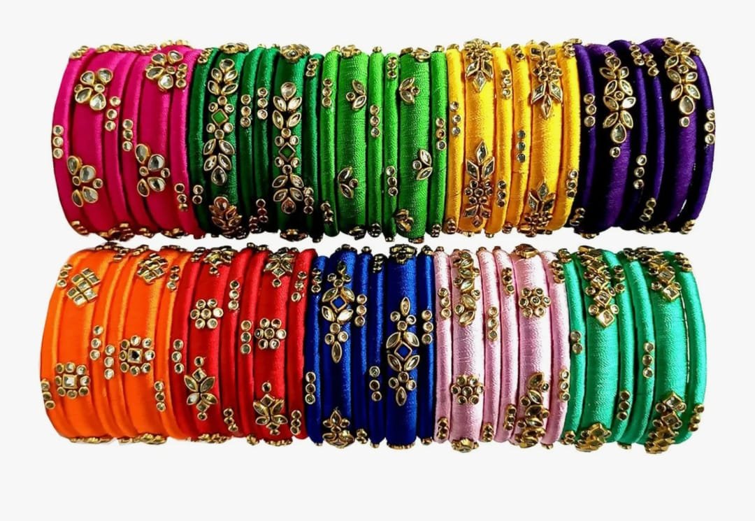 Designer Multi-Colour Bangles