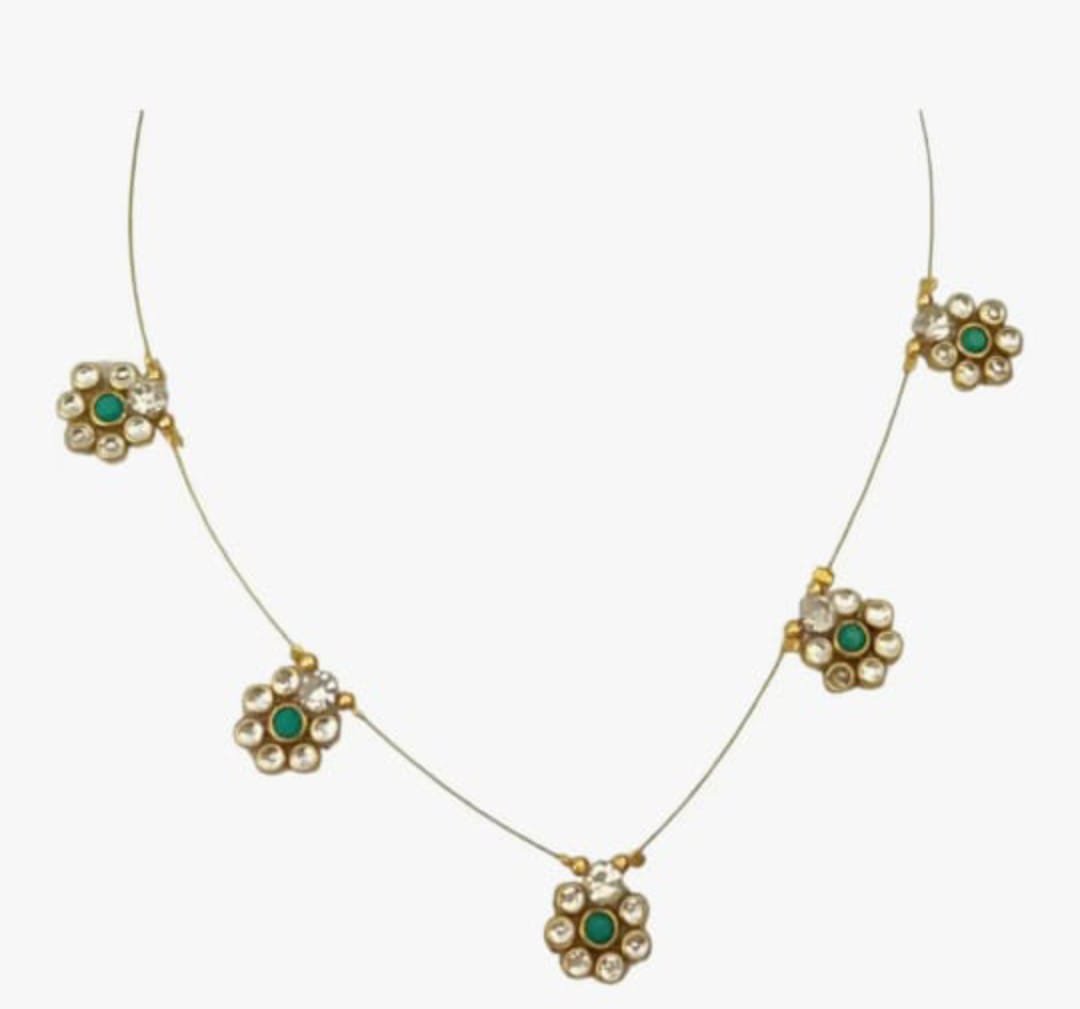 Lightweight Gold Invisible Chain Necklace