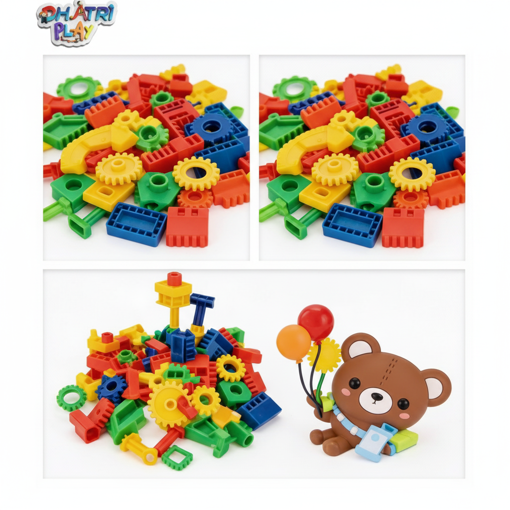Shape, Stacking & Sorting Peg Toy for Toddlers and Preschool Kids