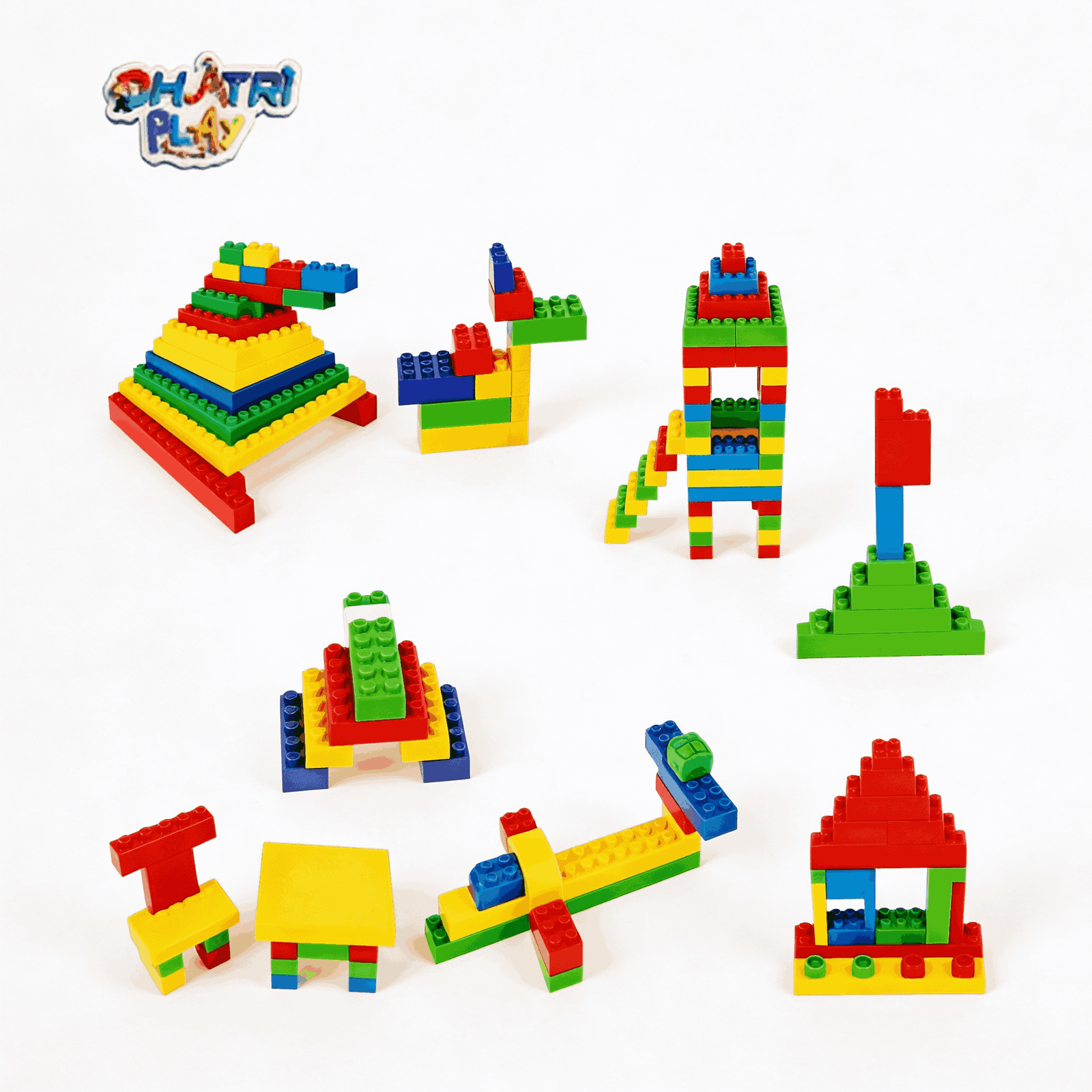 Kids Educational Building Blocks Set (Multicolor)