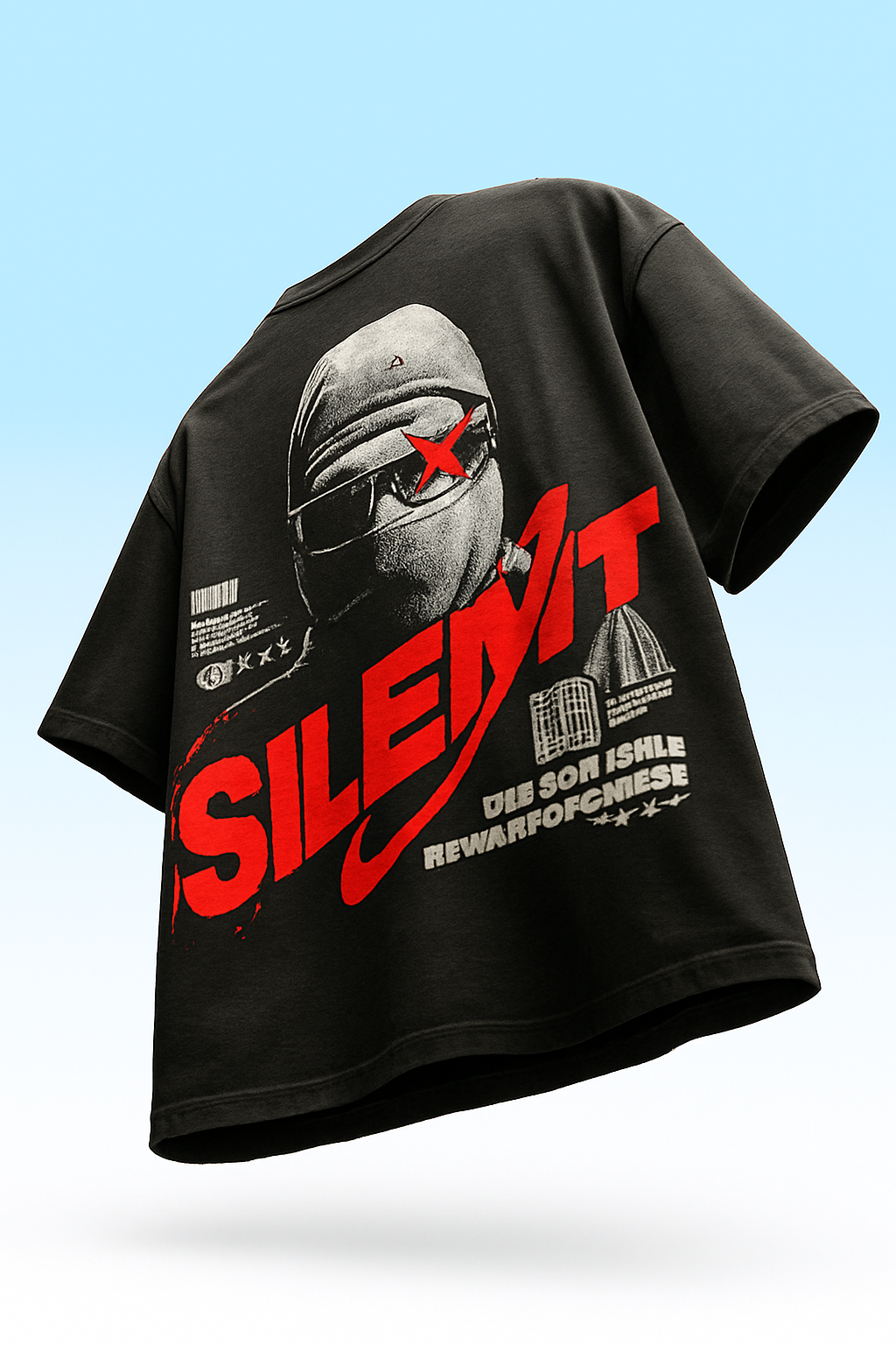 Silence: Black T Shirts For Men