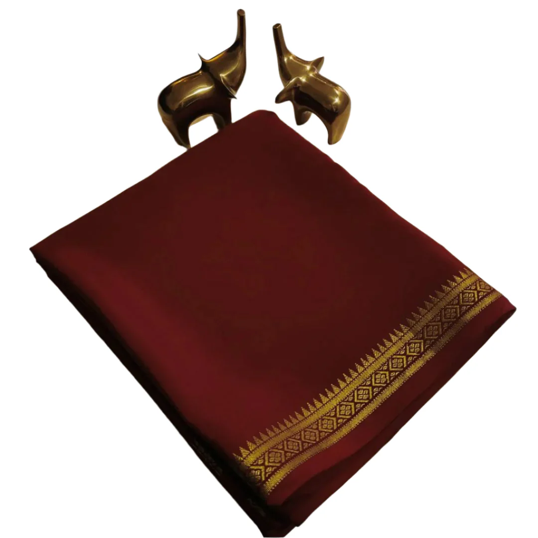 Semi Mysore Silk Traditional Sarees for Women