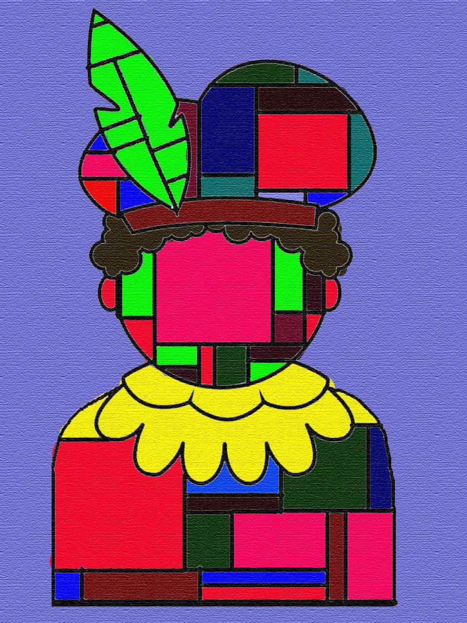 THE CLOWN digital painting by sailorsbow