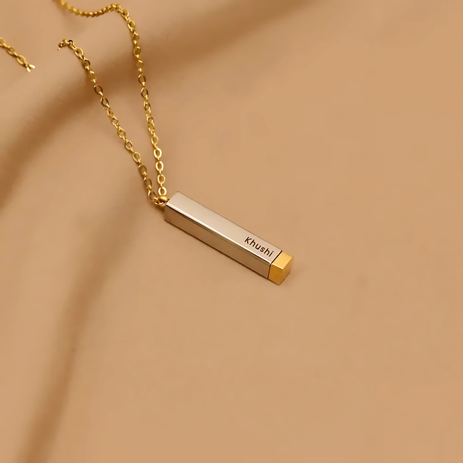 Personalized Pendant Necklace for Women and Girls Stainless Steel | Anti Tarnish Custom Name Chain Jewellery Gift for Birthday, Valentine, Anniversary for Jewellery online India