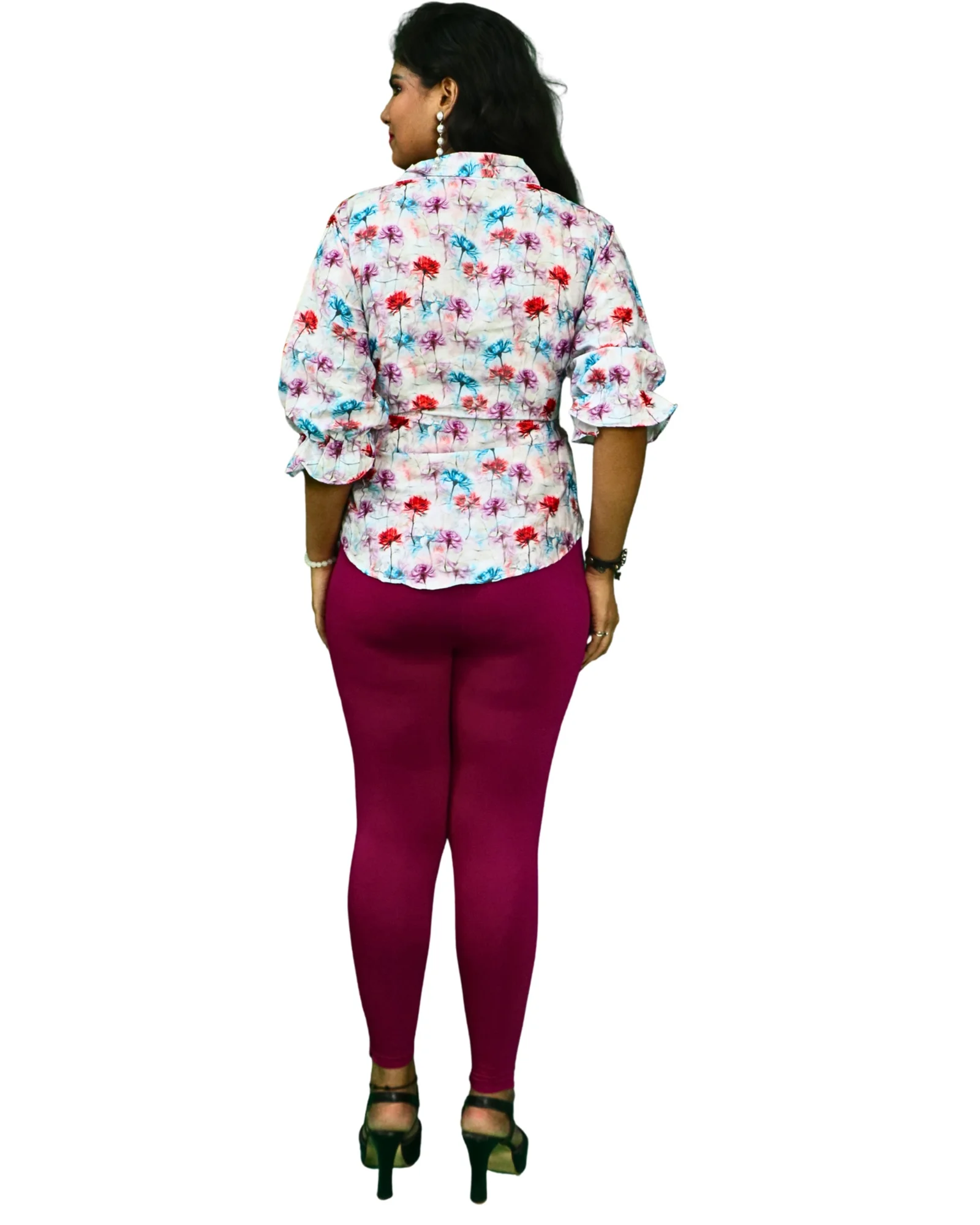 Kimai’s Ankle Length Leggings with Pocket Bio Wash Fabric 5 for Women’s Clothing online India