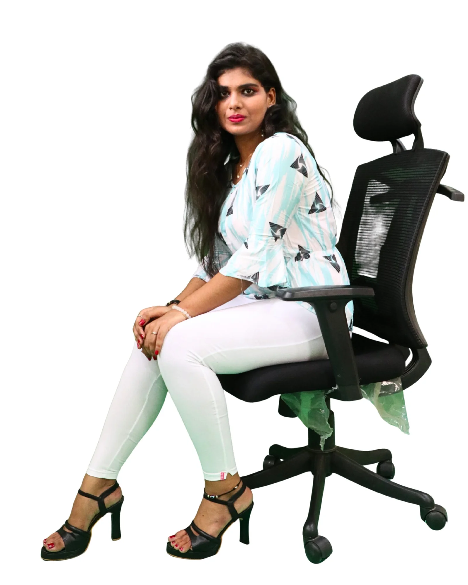 Kimai’s Ankle Length Leggings with Pocket Bio Wash Fabric 8