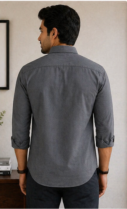 Men’s Slim Fit Solid Cotton Formal Shirt for Formal Wear online India