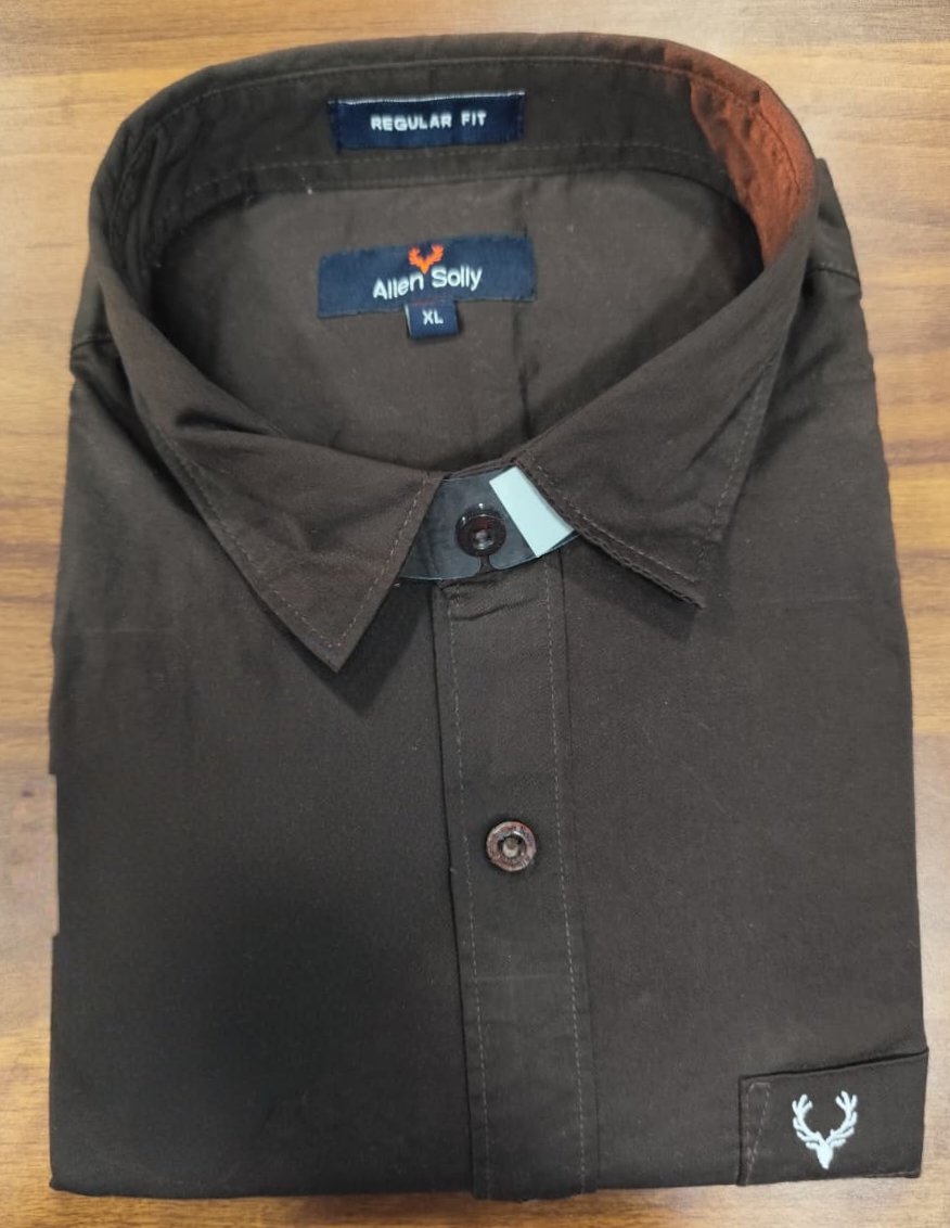 Men’s Solid Cotton Formal Shirt | Regular Fit Premium Office Wear Shirt for Men for Formal Wear online India