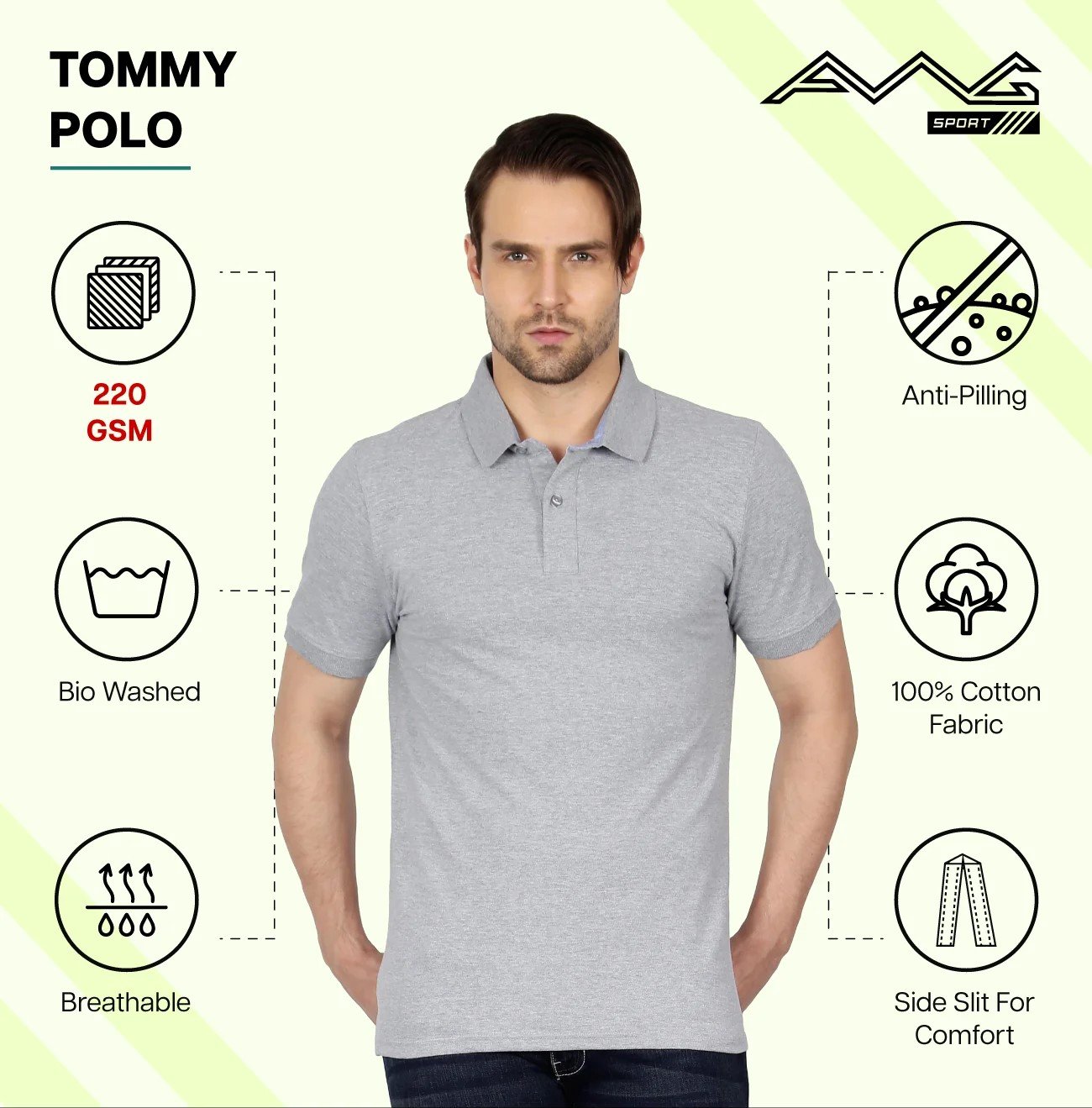 TOMMY Men's Polo T shirt for Top Wear online India