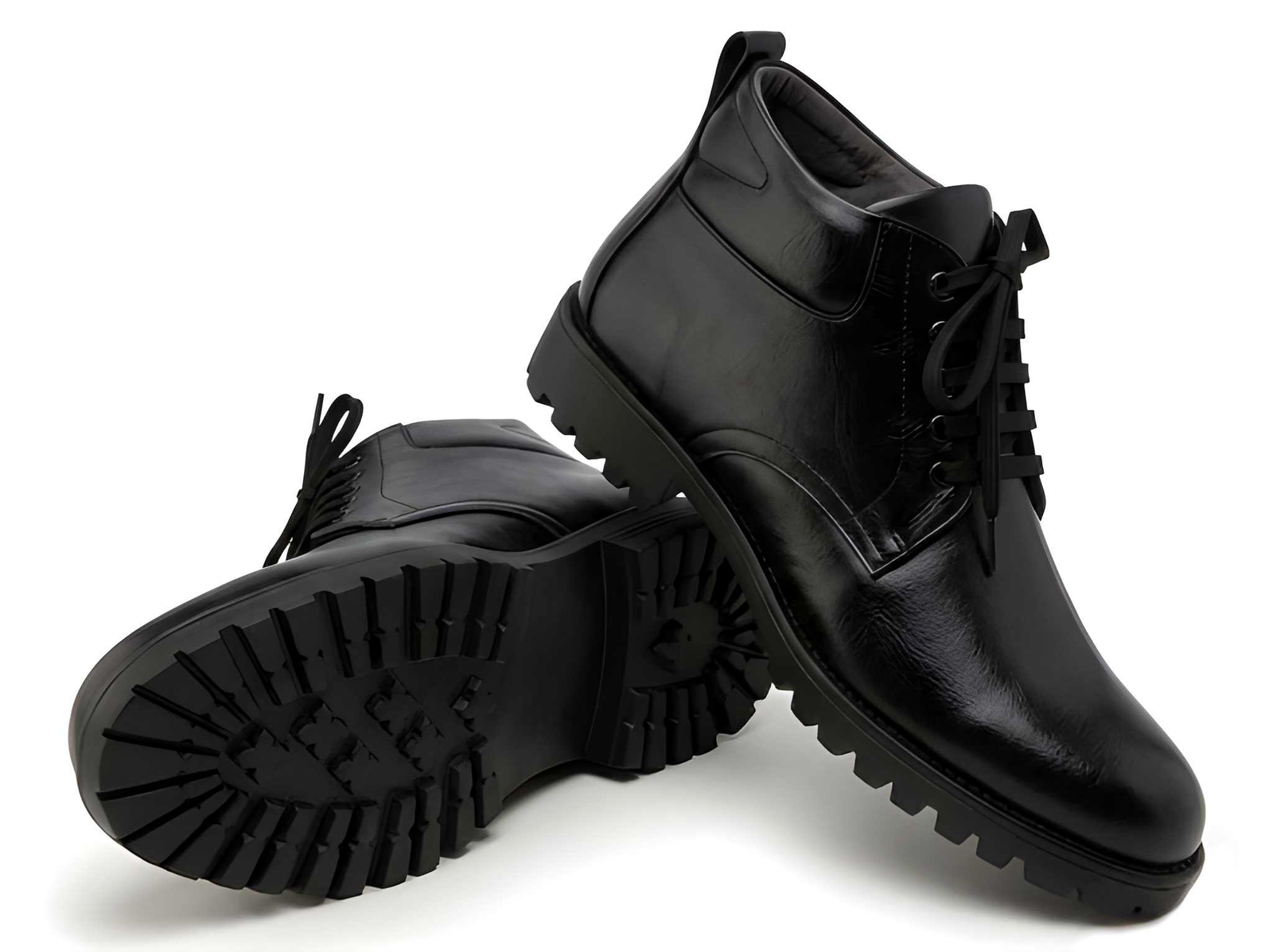 Latest Luxury Goat Leather Men Safety Boots | Heavy Duty Anti Slip Work Boots for Men for Men’s Footwear online India