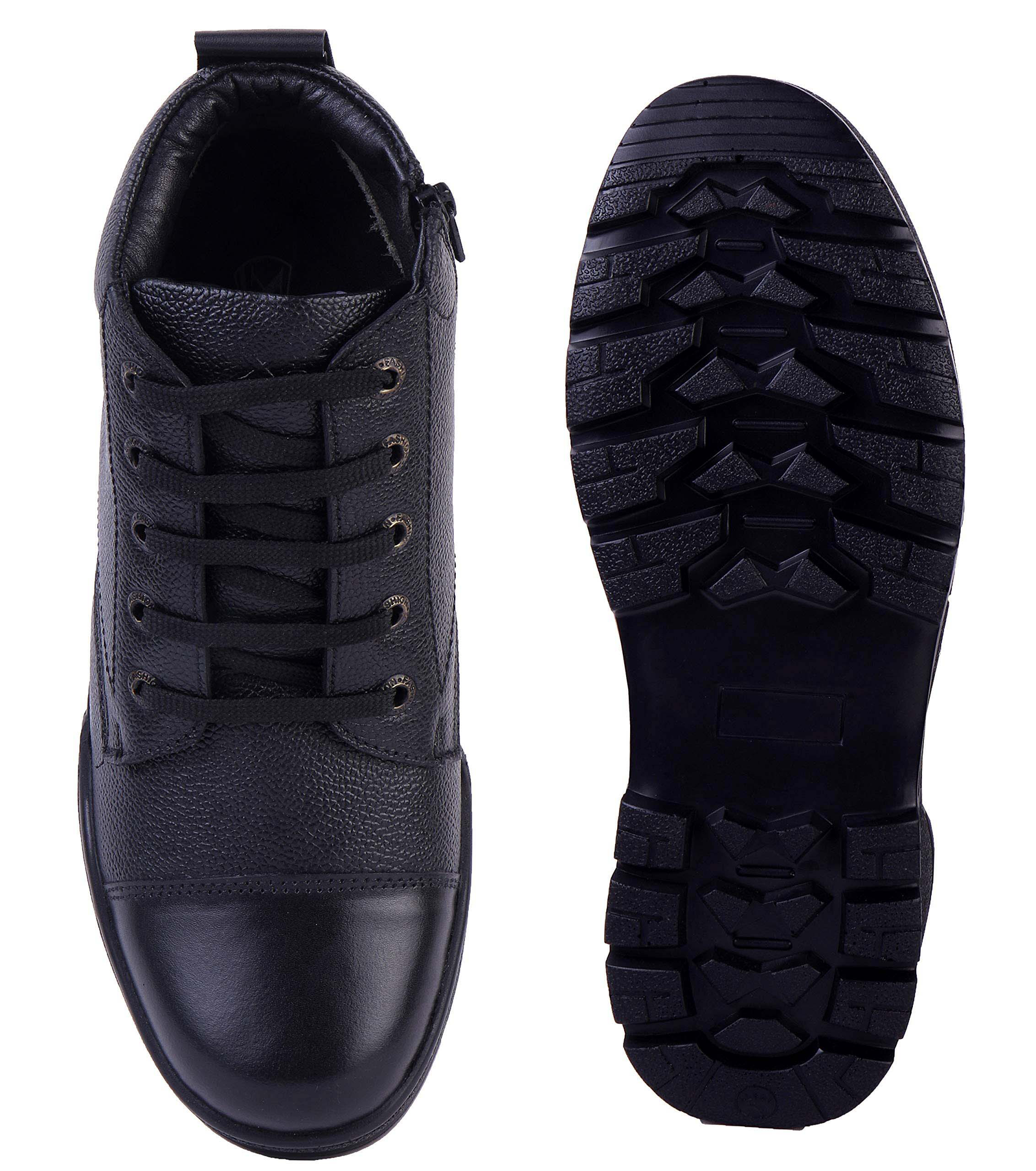 Latest Premium Genuine Mild Leather Police Boots for Men | Heavy Duty Tactical Safety Work Boots for Men’s Footwear online India