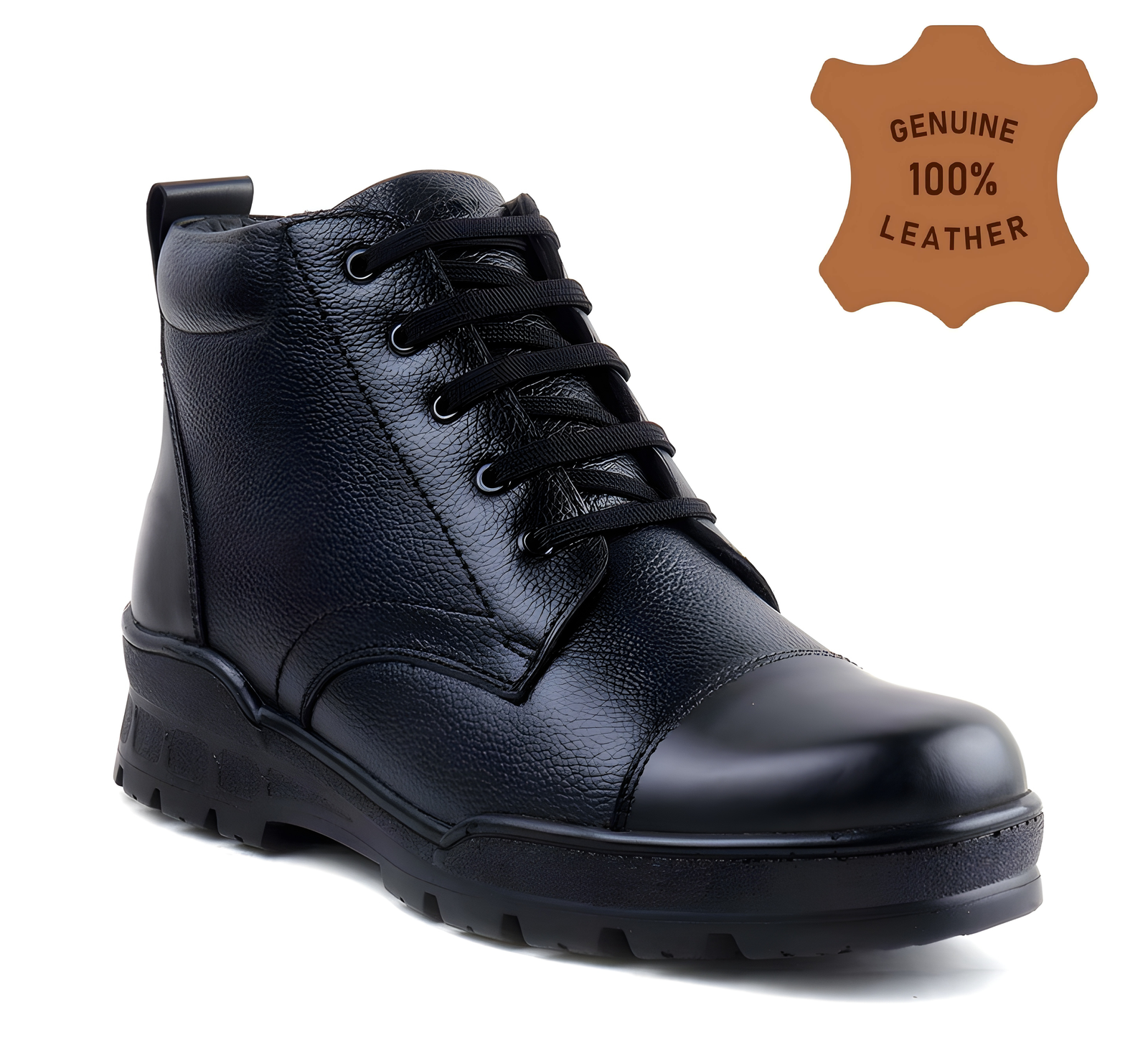 Latest Premium Genuine Mild Leather Police Boots for Men | Heavy Duty Tactical Safety Work Boots for Men’s Footwear online India
