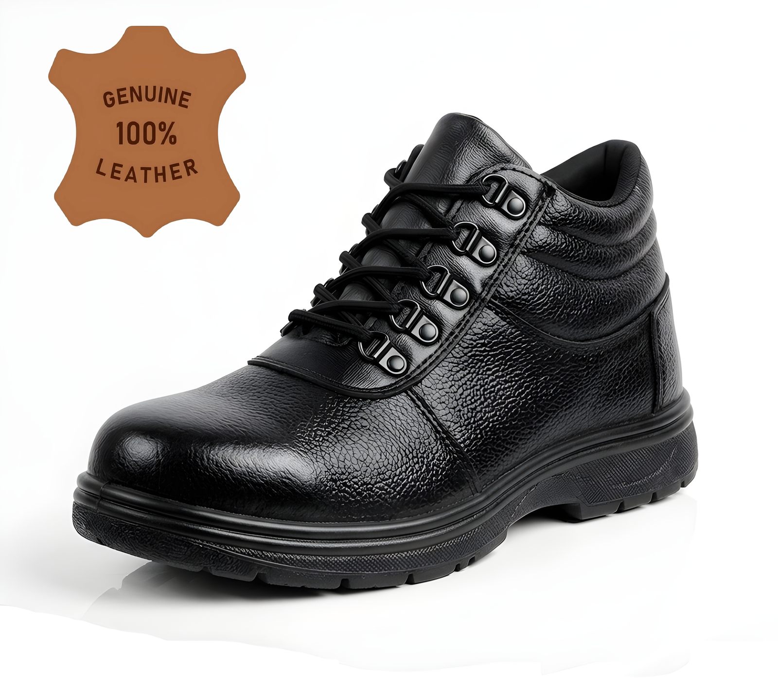 Latest Trendy Genuine Mild Leather Police Boots for Men | Heavy Duty Tactical Safety Boots for Men’s Footwear online India