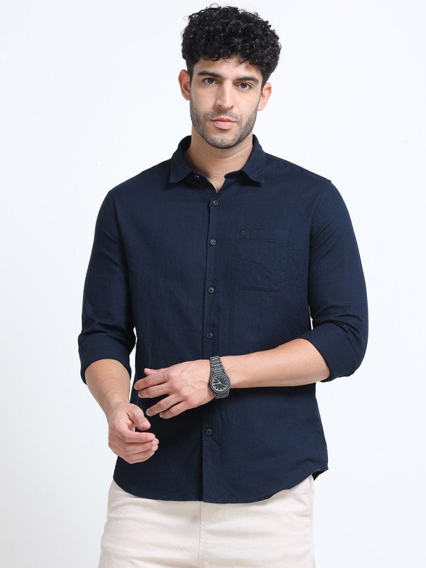 Men's Casual Button-Down Shirt for Effortless Style for Formal Wear online India