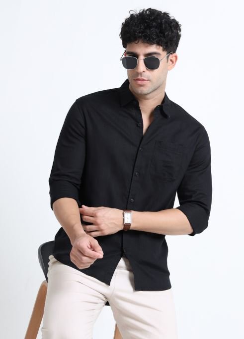 Men's Casual Button-Down Shirt for Effortless Style for Formal Wear online India