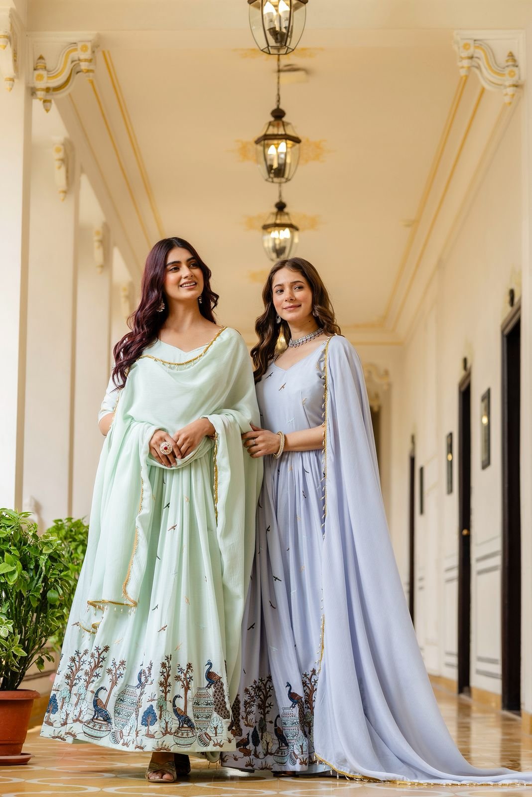 CHINON EMBROIDERED Ethnic Dress