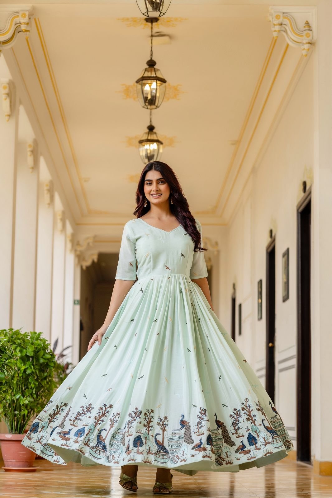 CHINON EMBROIDERED Ethnic Dress for Ethnic Wear online India