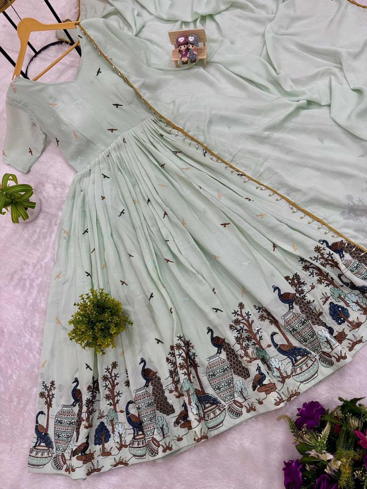 CHINON EMBROIDERED Ethnic Dress for Ethnic Wear online India