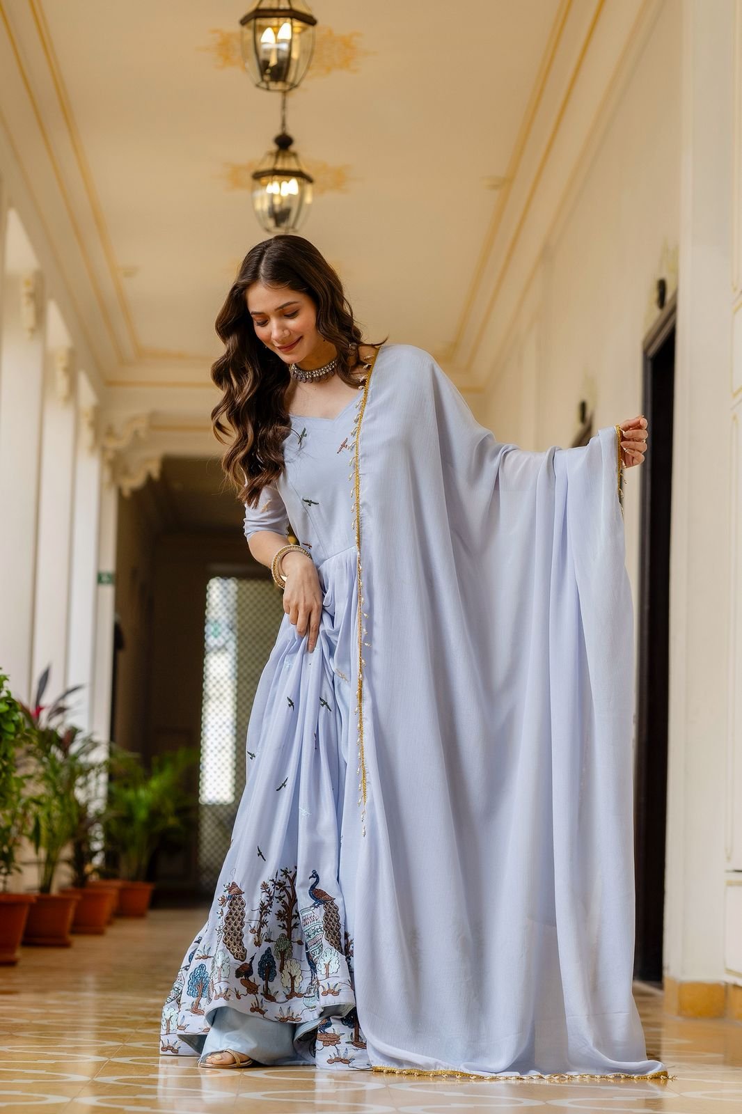 CHINON EMBROIDERED Ethnic Dress for Ethnic Wear online India