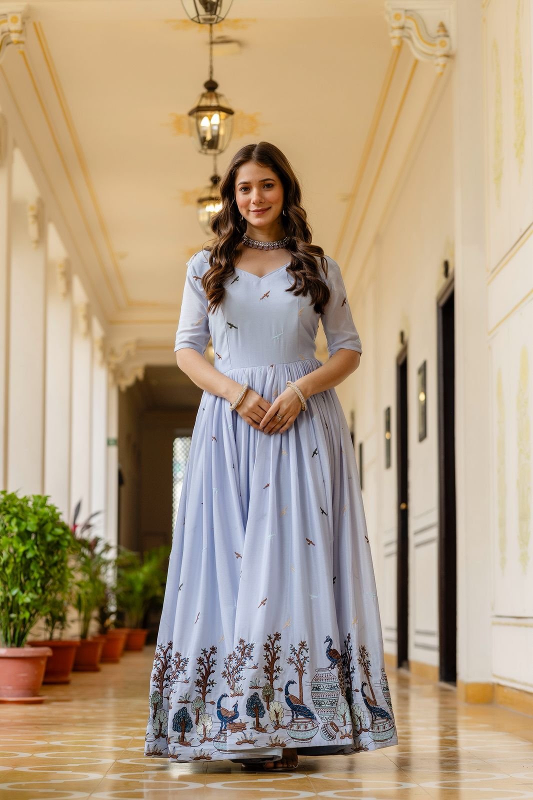 CHINON EMBROIDERED Ethnic Dress for Ethnic Wear online India