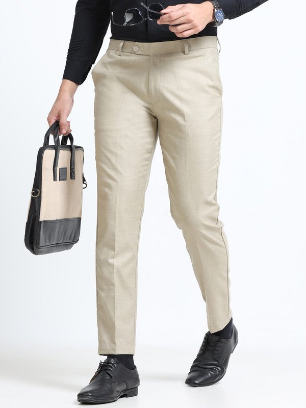 Men's Stylish Business Casual Formal Trousers for Bottom Wear online India