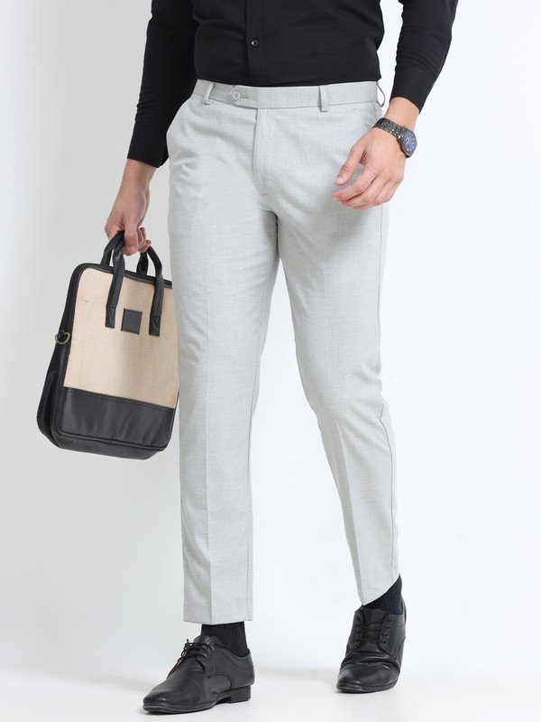 Men's Stylish Business Casual Formal Trousers for Bottom Wear online India