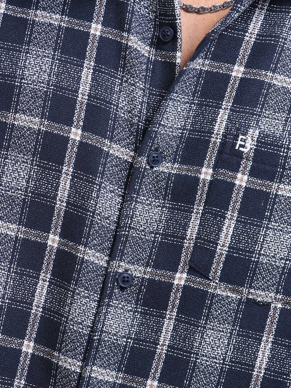 Men’s Plaid Casual Shirt | Full Sleeve | Button-Down | Regular Fit | Smart Casual Wear for Top Wear online India