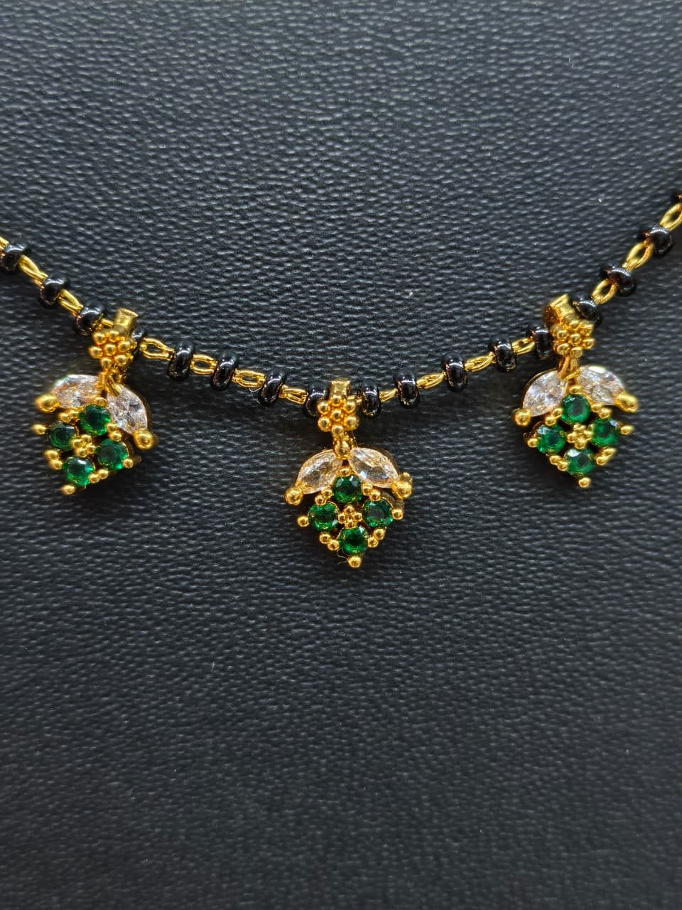 Elegant Black Beads Mangal sutra for Jewellery online India