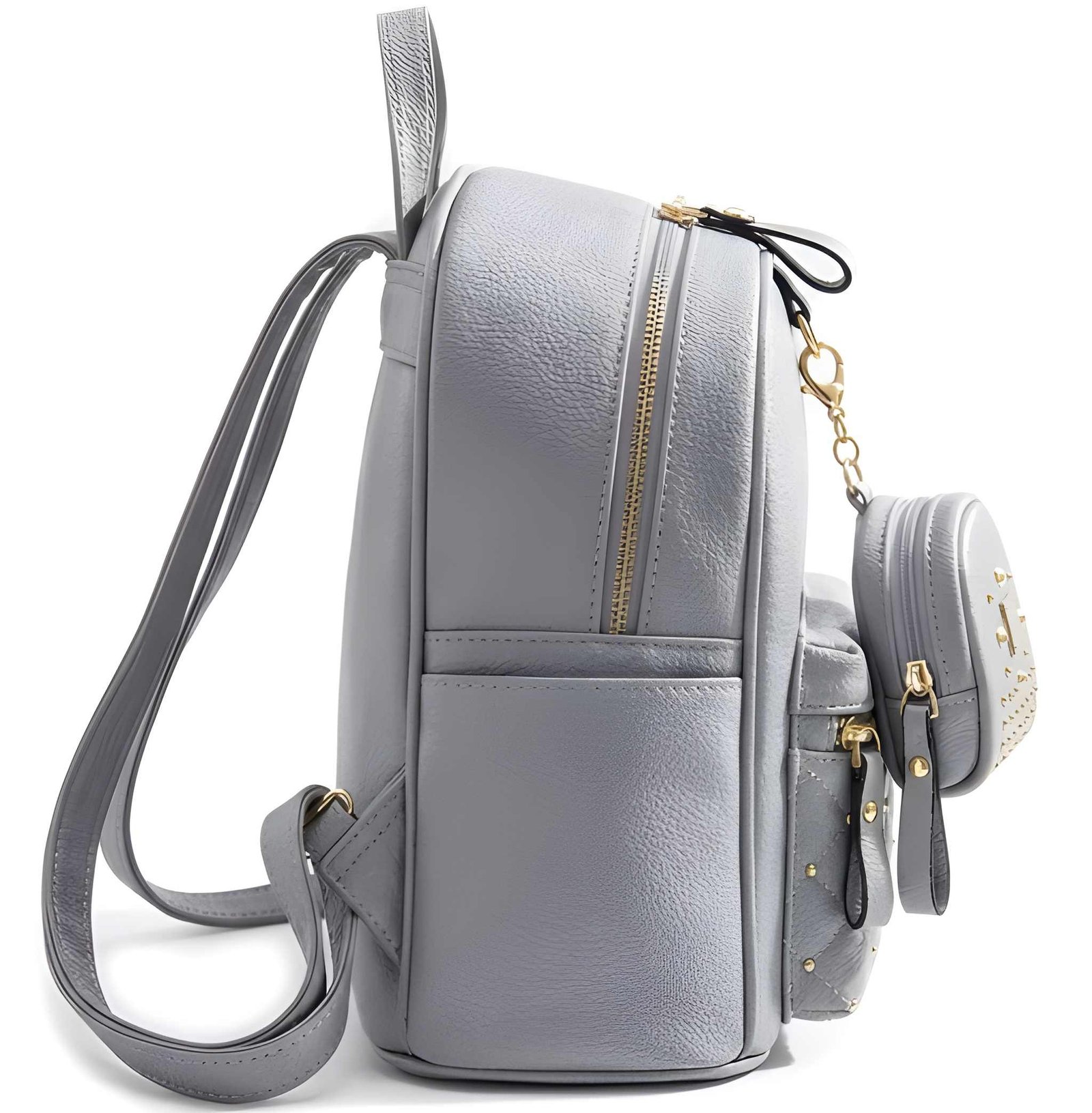 Women’s PU Leather Backpack | Stylish Lightweight College & School Bag with Front Pocket for Bags online India