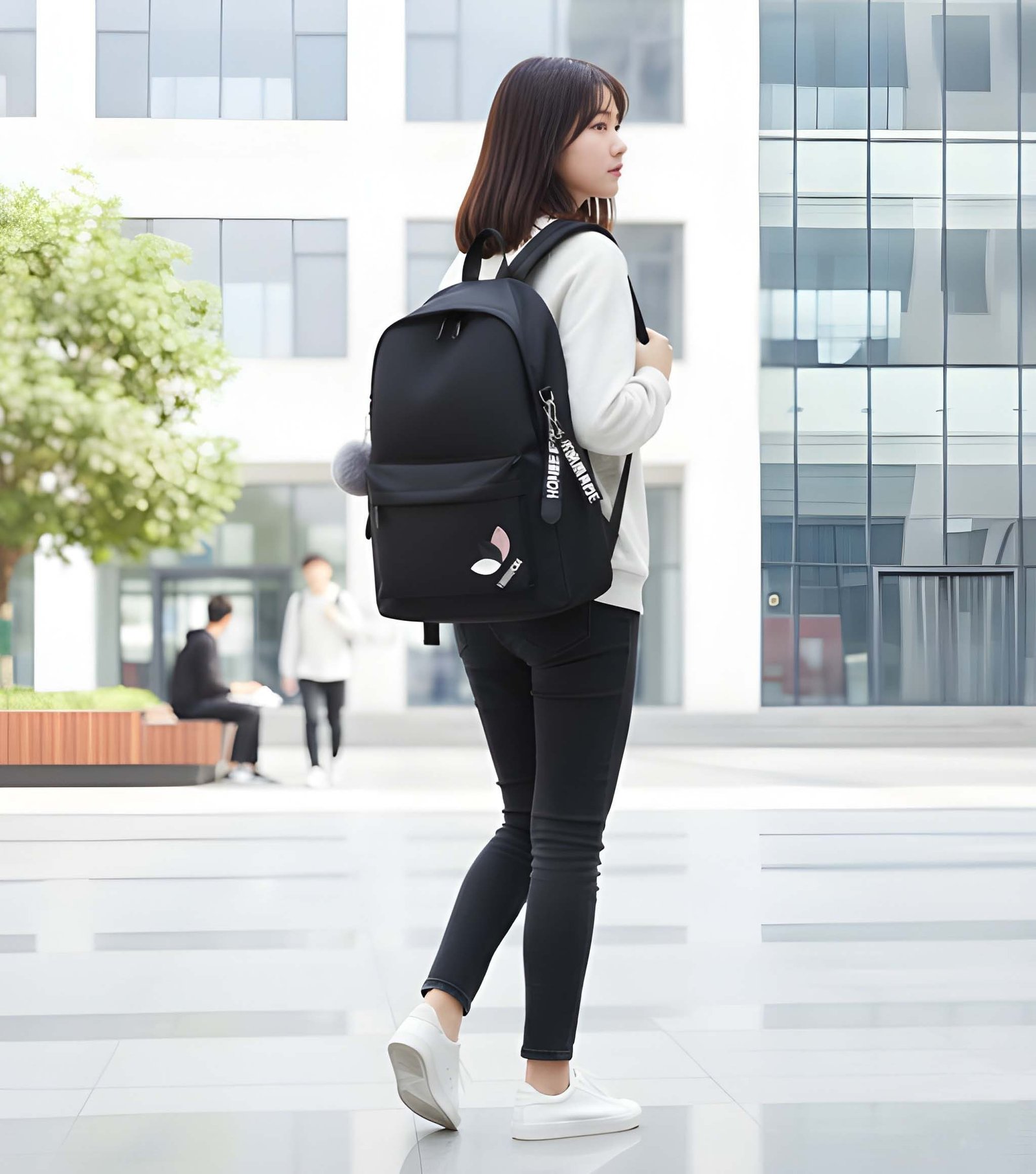 Women’s Trendy Pink Backpack | Soft PU Leather Everyday Bag with Adjustable Straps & Dual Carry Handles for Bags online India