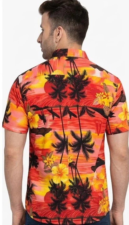 Mens printed half sleeves shirt for Top Wear online India