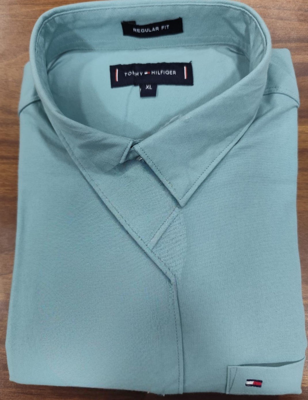 Men’s Solid Cotton Casual Shirt – Olive Green for Top Wear online India