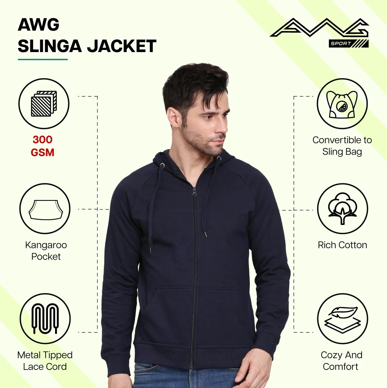 AWG SLINGA  Men's JACKET