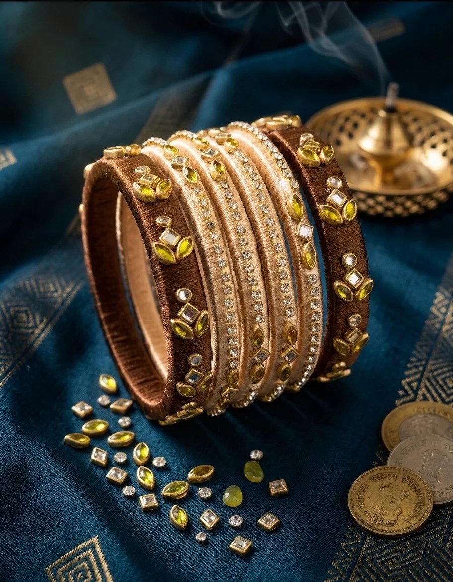 Silk Thread  Bangles
