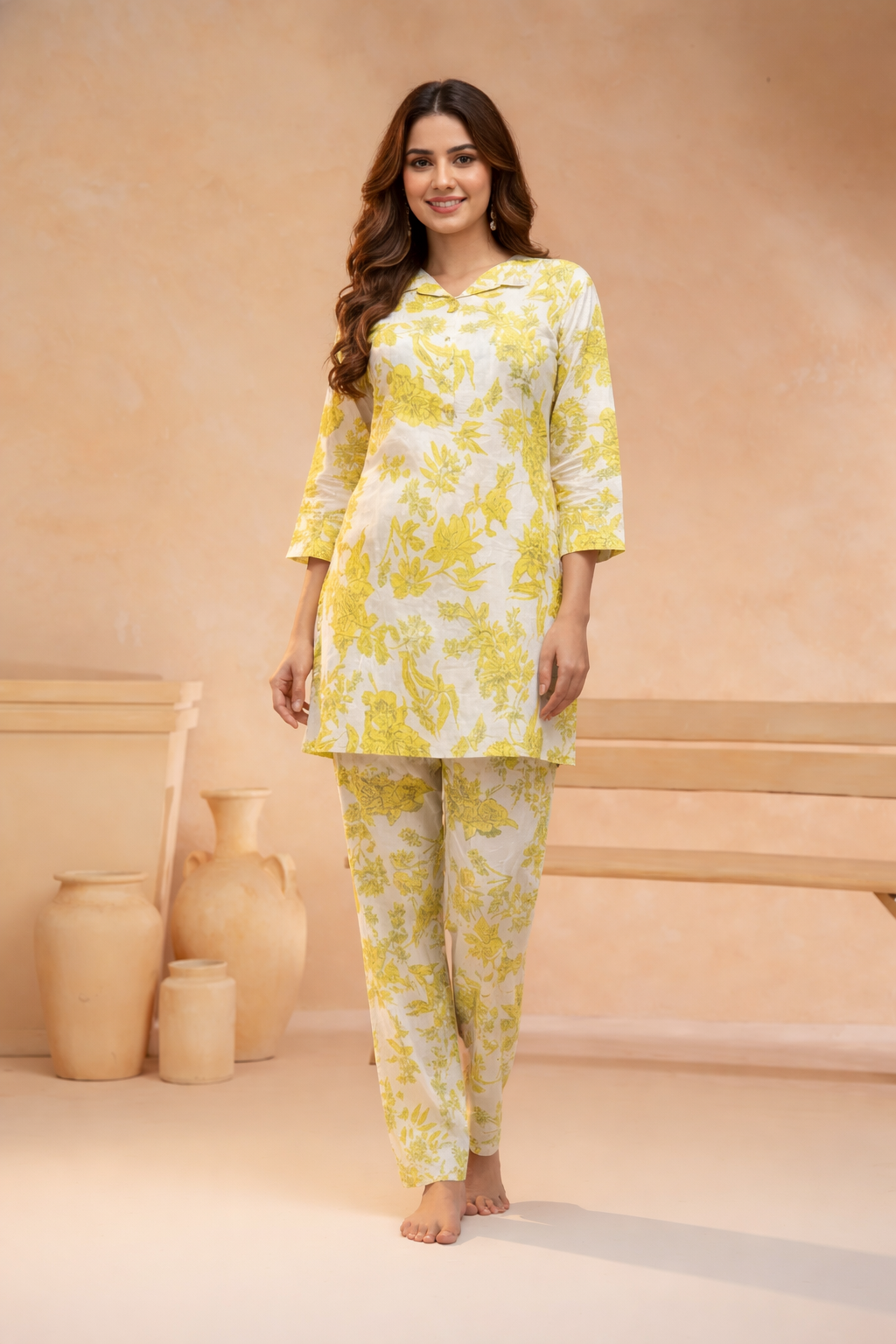 Printed Co ord Set for Women for Lingerie & Sleepwear online India