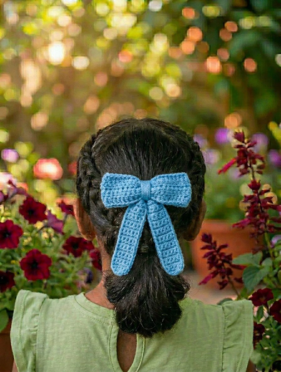 Multi use Bow Hair Clip | Girls Hair Accessories Bow for Other Accessories online India