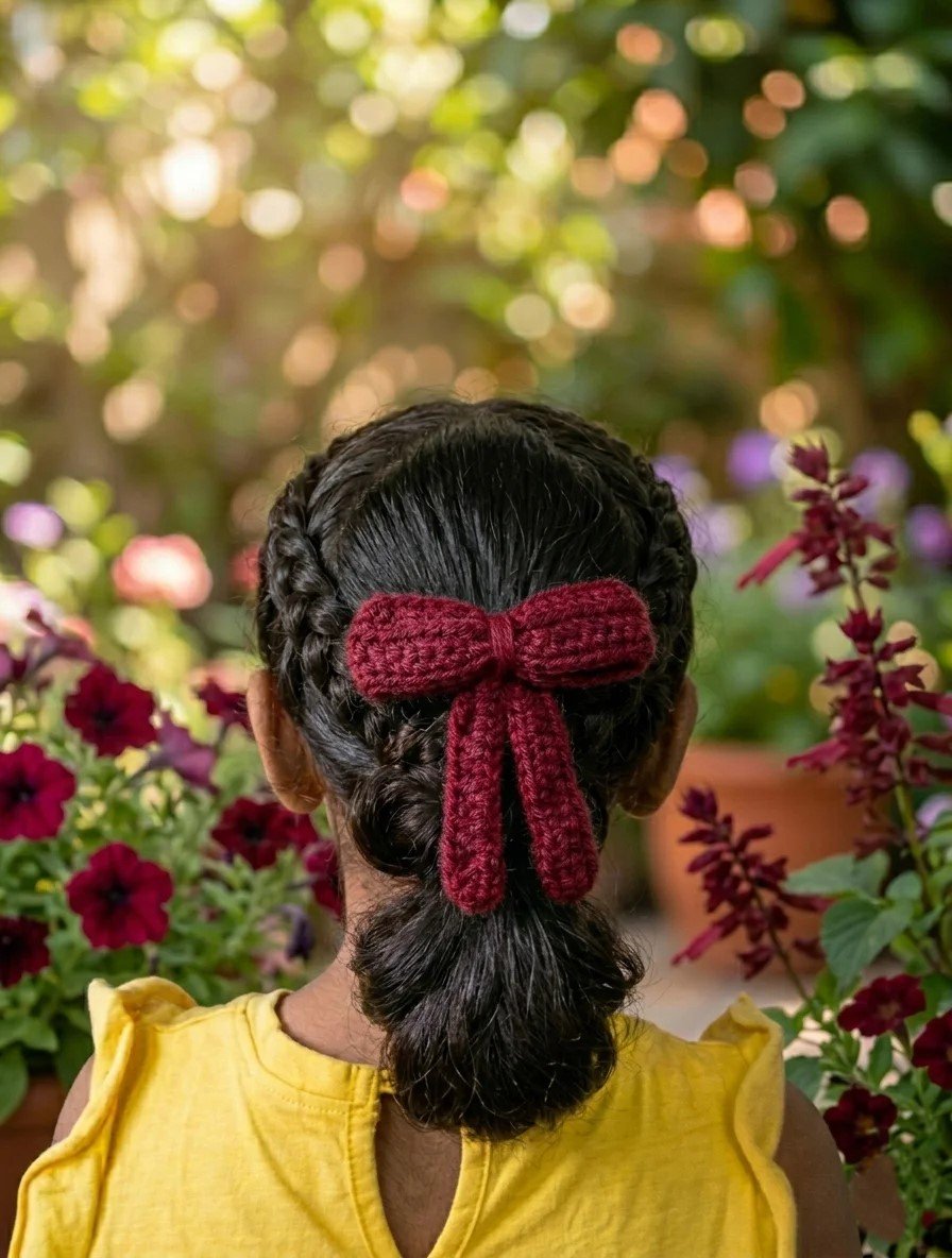 Multi use Bow Hair Clip | Girls Hair Accessories Bow for Other Accessories online India